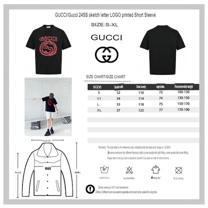 Gucci T-Shirt - Scribble Logo