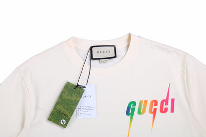 Gucci Lightning Logo T-Shirt (Cream)