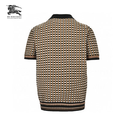 Burberry Checkered Polo Shirt