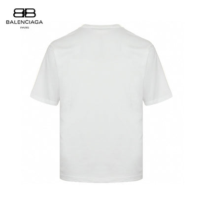 Balenciaga Multicolor Graphic Logo T-Shirt Primereps