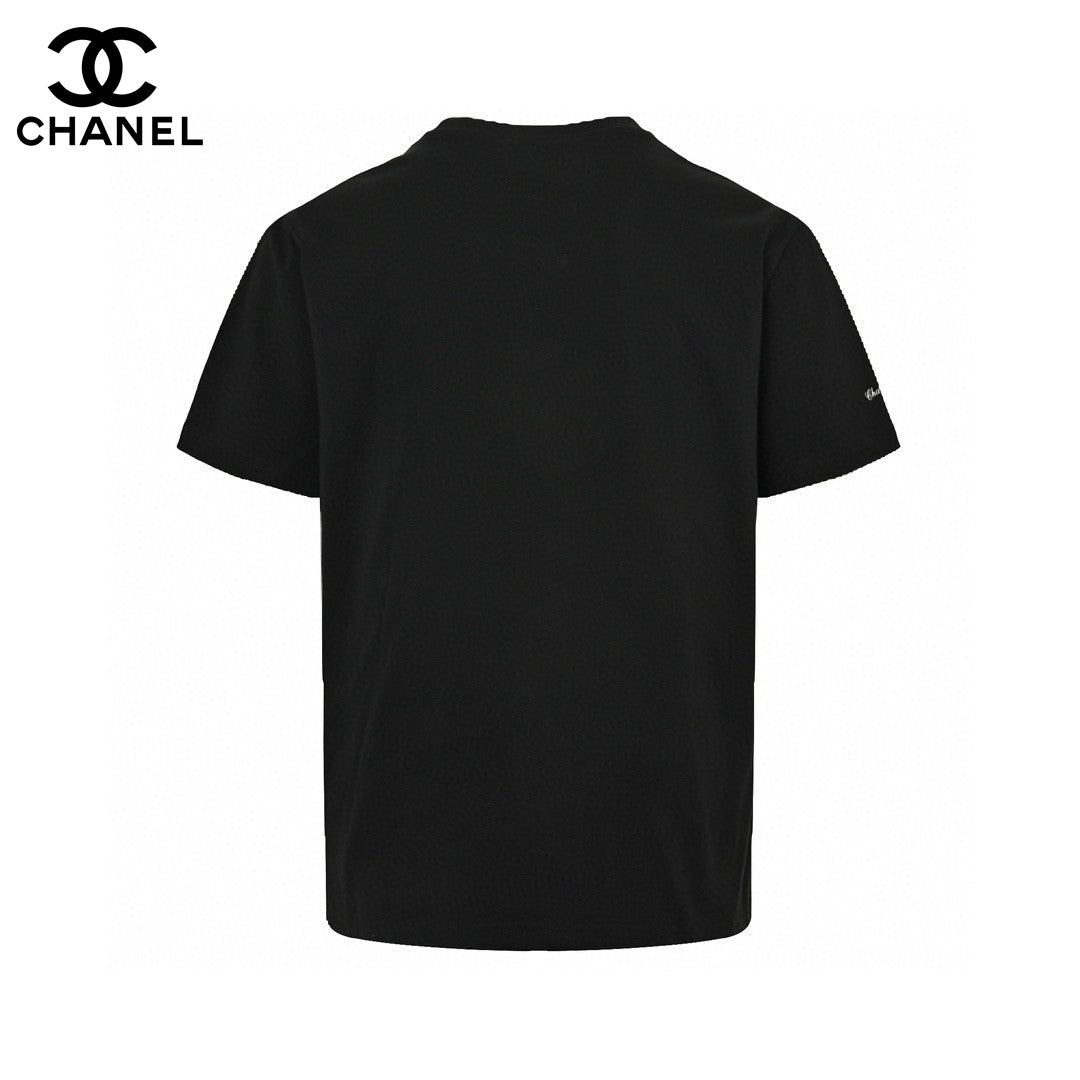 Chanel Classic Logo T-Shirt in Black