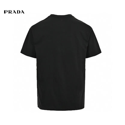 Prada Graphic Logo T-Shirt (Black)