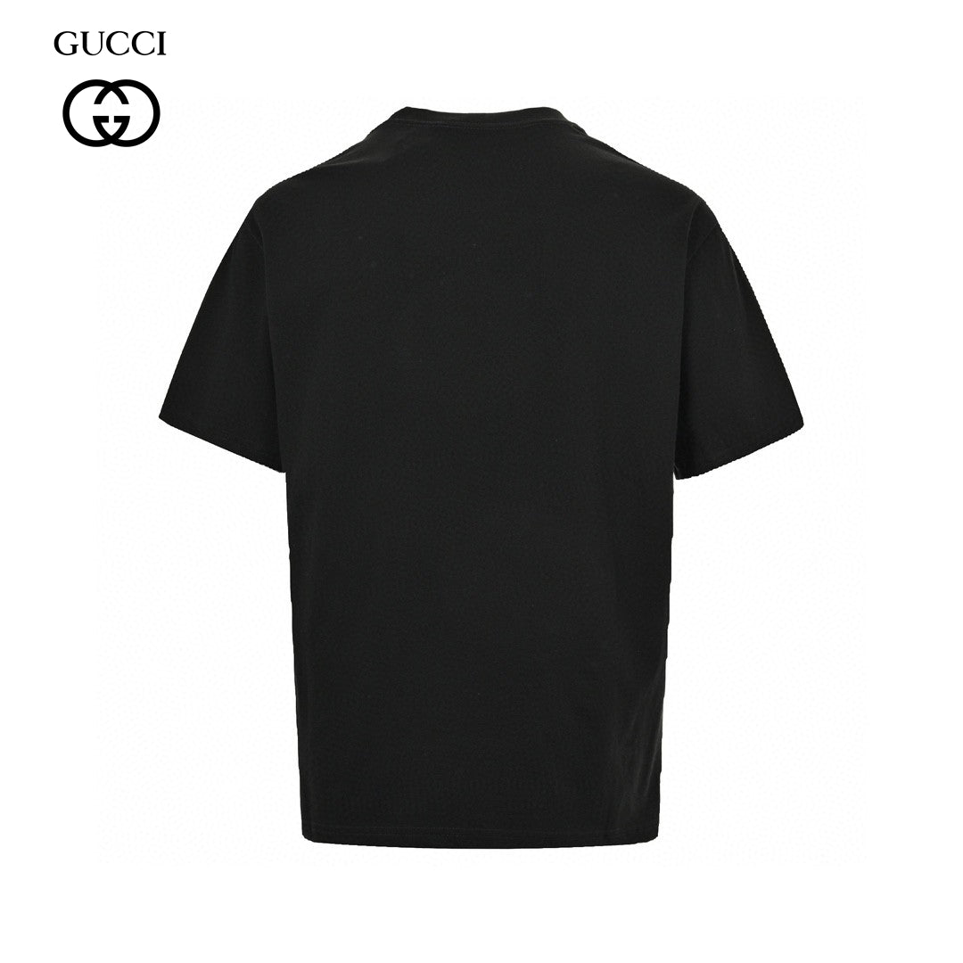 Gucci Embellished Black T-Shirt