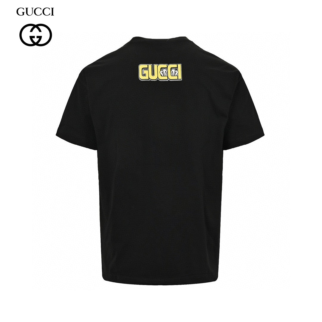 Gucci Cartoon Graphic T-Shirt (Black)