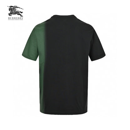 Burberry Gradient Equestrian Logo Black T-Shirt