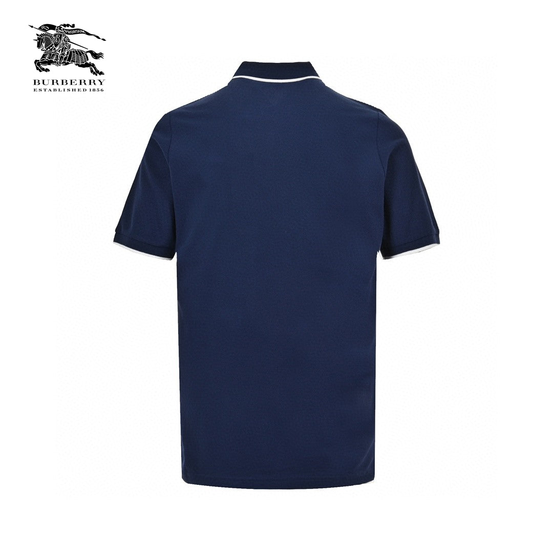 Burberry England Polo Shirt (Navy Blue) Primereps