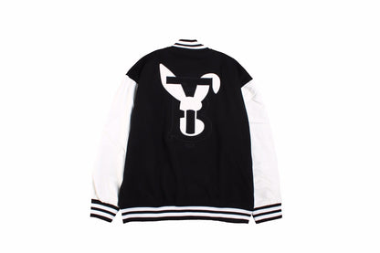 Burberry Varsity Jacket - Black and White