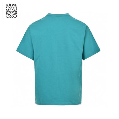 Loewe Teal Pocket Logo T-Shirt