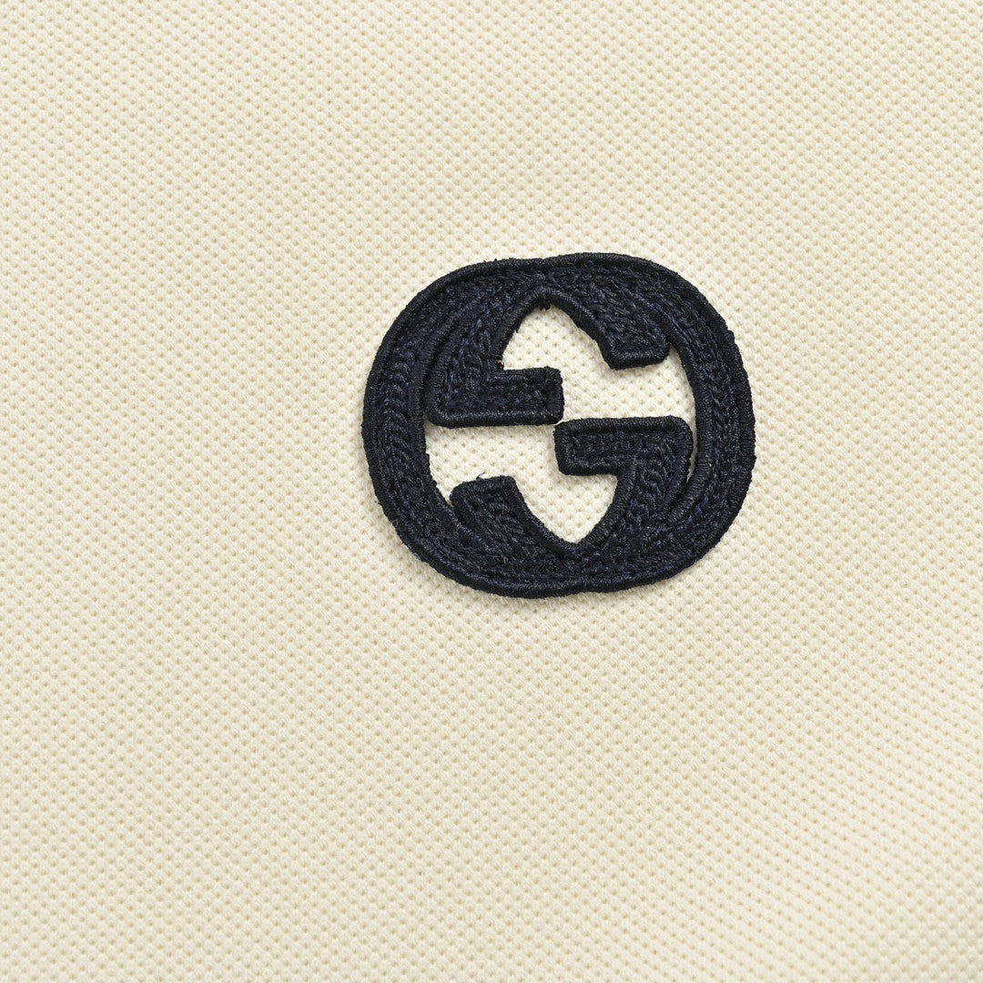 Prada Logo Patch Polo Shirt