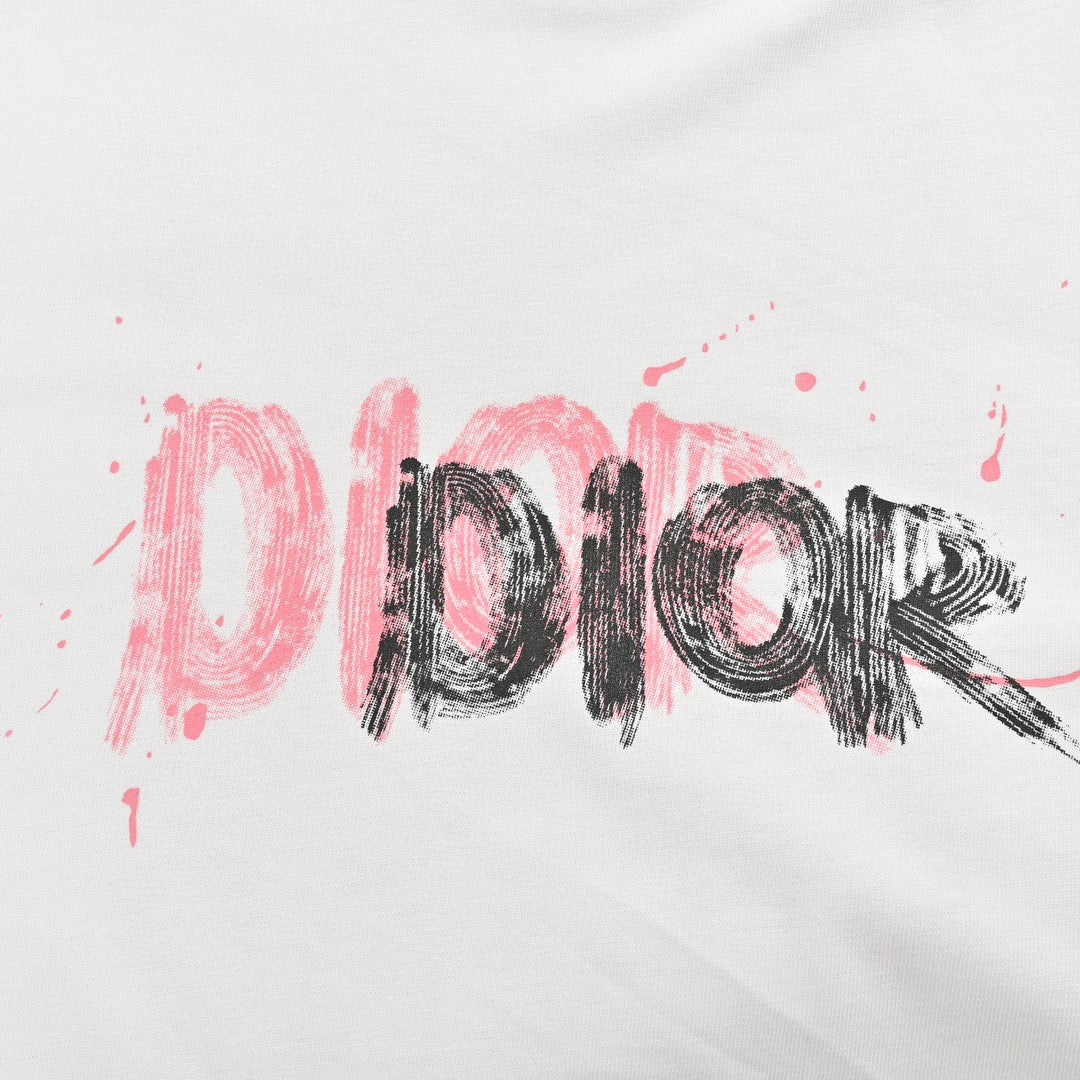 Dior T-Shirt - Paint Stroke Logo