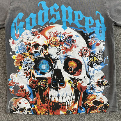 GODSPEED ETERNAL DREAM T-SHIRT WASHED GREY