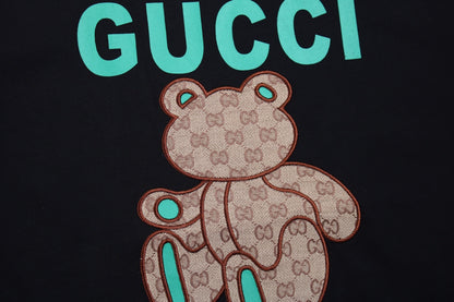 Gucci Teddy Bear Print T-Shirt - Cream