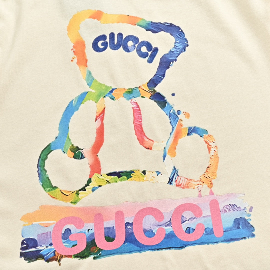 Gucci Teddy Bear Graphic T-Shirt