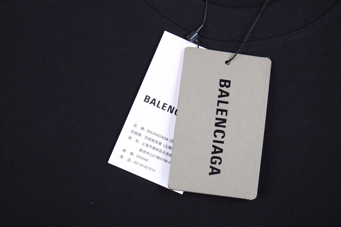 BALENCIAGA MINIMALIST T-SHIRT BLACK