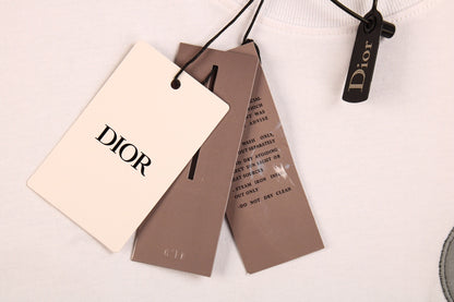 Dior T-Shirt with Floral CD Logo