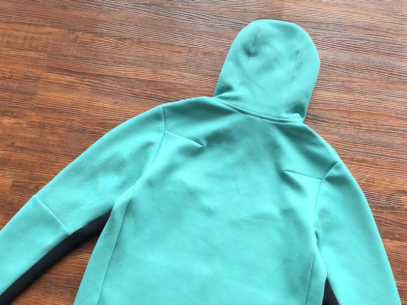 NIKE TECH FLEECE HOODIE x WASHED TEAL