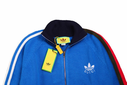 Gucci x Adidas Blue Track Jacket