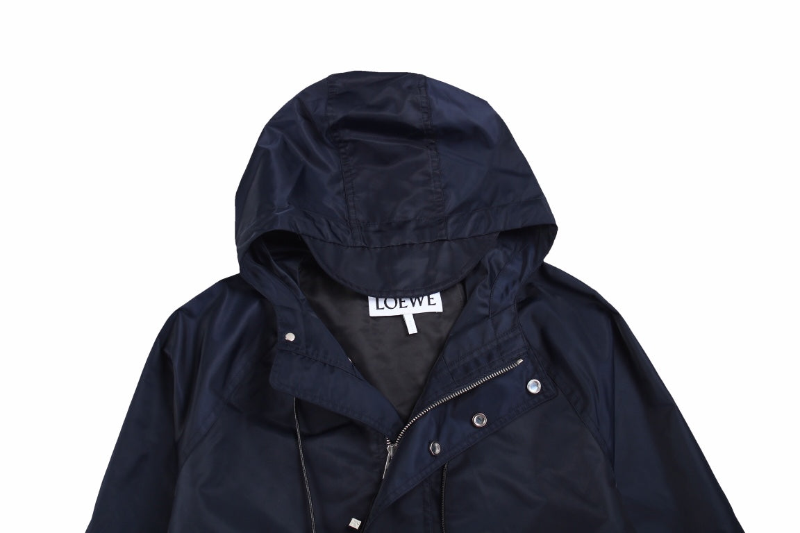 Loewe Hooded Jacket - Navy