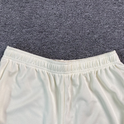 ERIC EMANUEL EE BASIC SHORTS CREAM/BLACK/RED