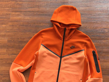 NIKE TECH FLEECE HOODIE x CAMPFIRE ORANGE