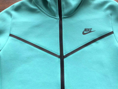 NIKE TECH FLEECE HOODIE x WASHED TEAL