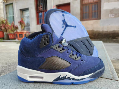 Jordan 5 blue and white