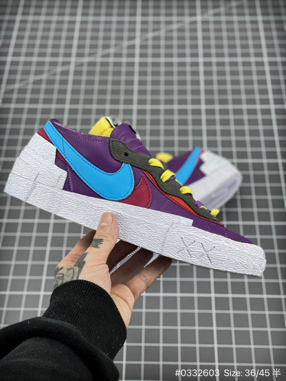 KAWS x Sacai x Nike Blazer Purple Dusk