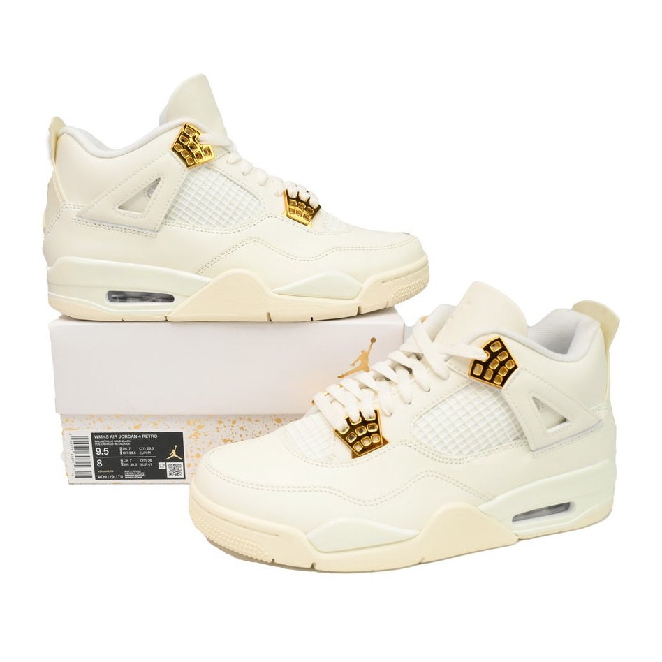 JORDAN 4 x METALLIC GOLD - Prime Reps