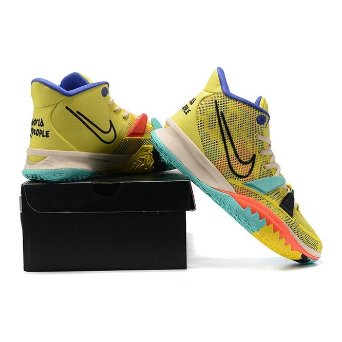 NIKE KYRIE 7 x 1 WORLD 1 PEOPLE YELLOW - Prime Reps