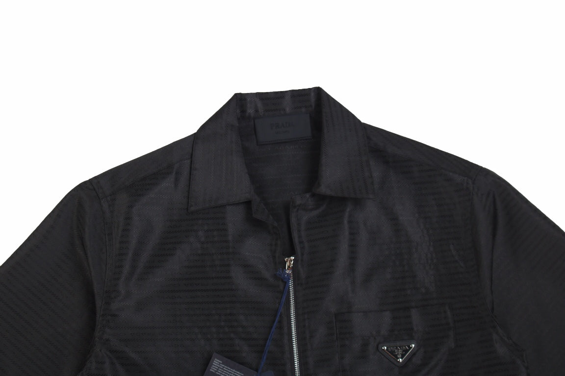 Prada Zip-Up Shirt