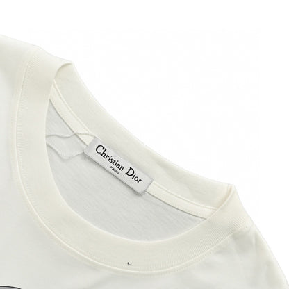 Dior Oversized Logo White T-Shirt