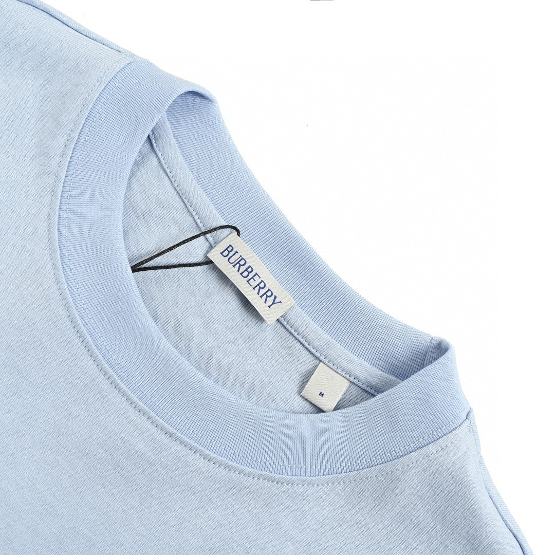 Burberry Knight Print T-Shirt (Light Blue)