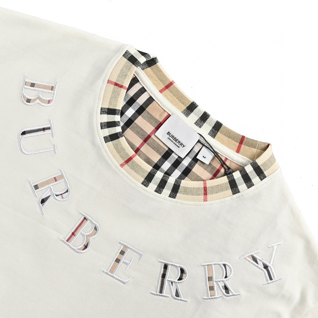 Burberry Logo Collar Detail T-Shirt Primereps