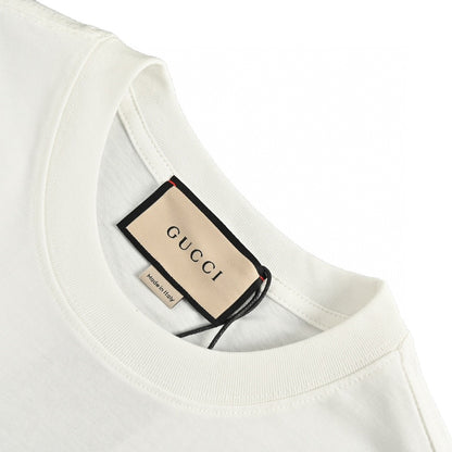 Gucci Embellished White T-Shirt