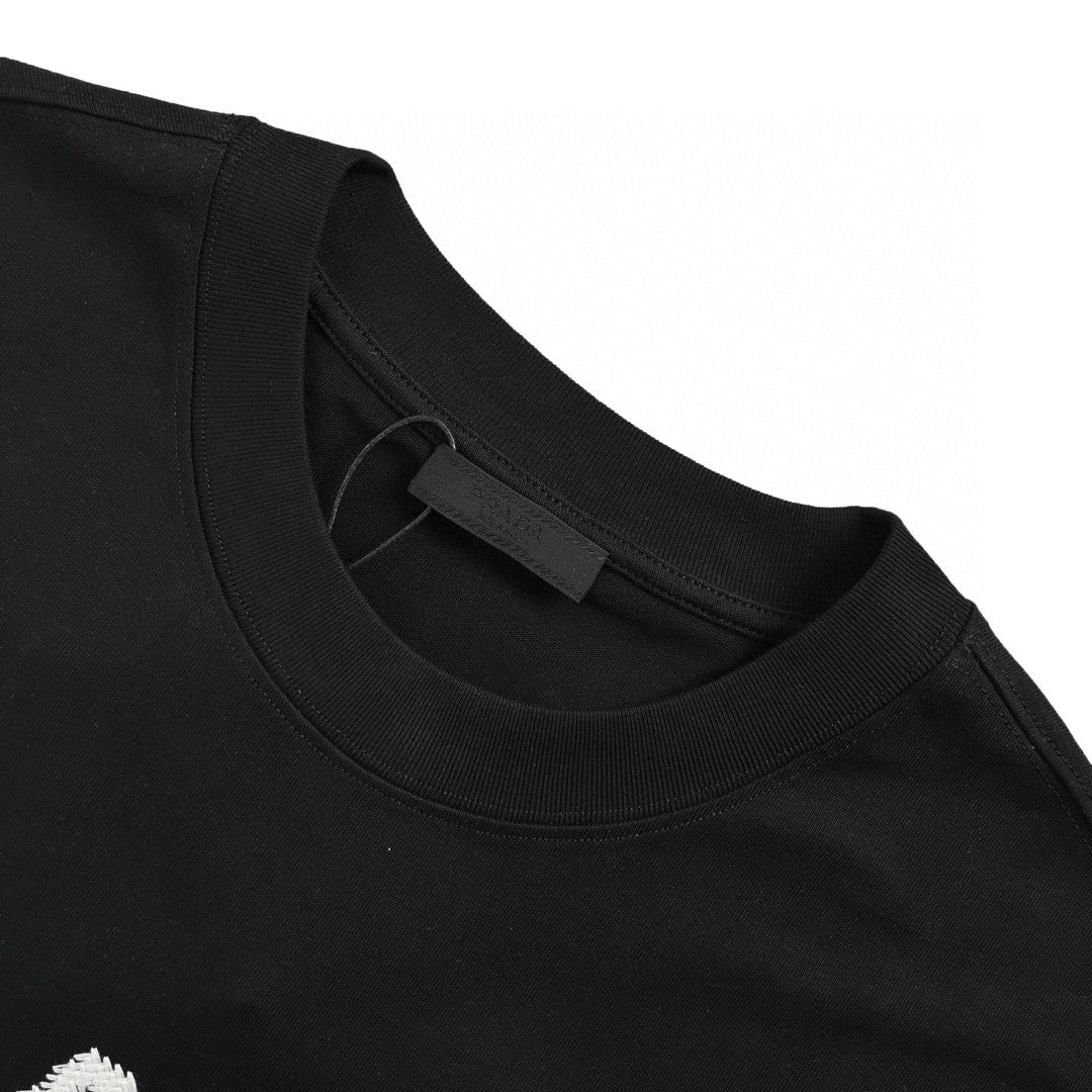 Prada Milano Black Emblem T-Shirt