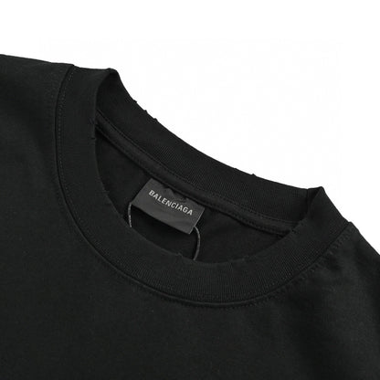 BALENCIAGA POLITICAL CAMPAIGN T-SHIRT BLACK