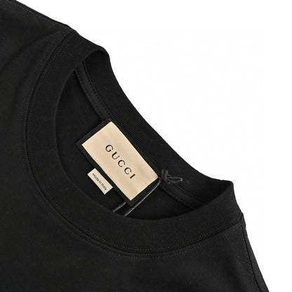 Gucci Embellished Black T-Shirt