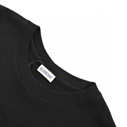 Burberry Rose Logo T-Shirt (Black)