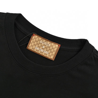 Gucci x Balenciaga Collaboration T-Shirt (Black)