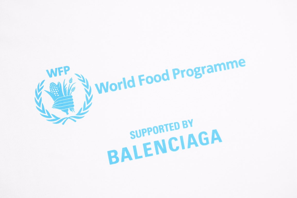 Balenciaga World Food Programme T-Shirt