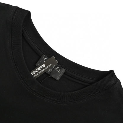 Chanel Classic Logo T-Shirt in Black