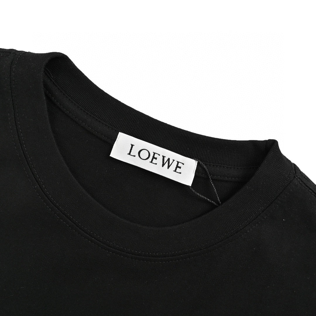 Loewe Graphic Logo T-Shirt (Black)