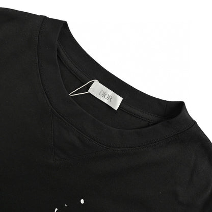 Dior Artistic Splatter T-Shirt (Black)