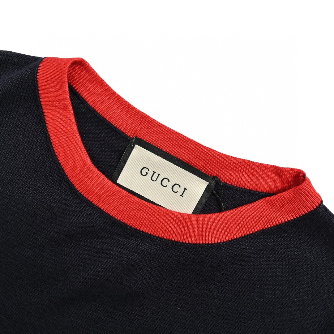 Gucci Cherry Embroidered T-Shirt