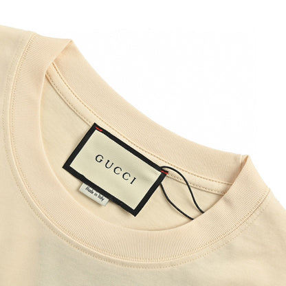 Gucci Dragon Graphic T-Shirt (Beige)