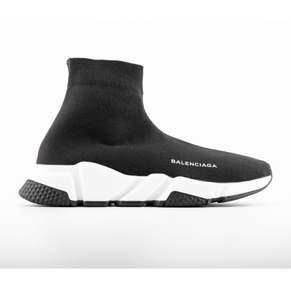 BALENCIAGA SPEED TRAINER x BLACK WHITE BLACK - Prime Reps