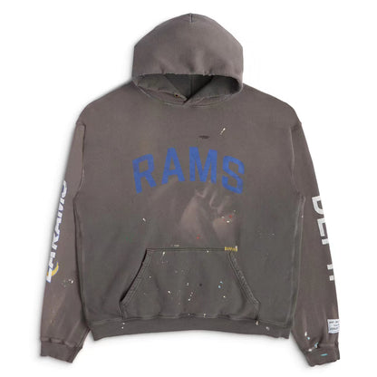 GALLERY DEPT GD X LA RAMS 90'S VINTAGE HOODIE