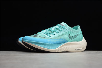 ZoomX Vaporfly NEXT% 2 Turquoise and White