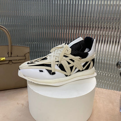 Innovative Wrap-Lace Sneakers