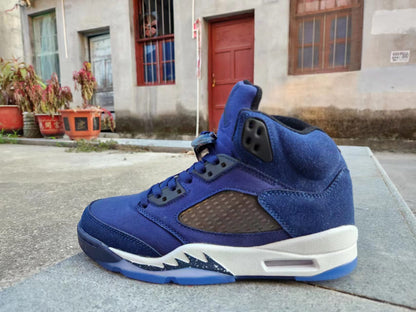 Jordan 5 blue and white